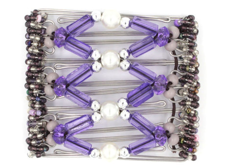 African Butterfly - 7 Tong Wire Hair Clip 217