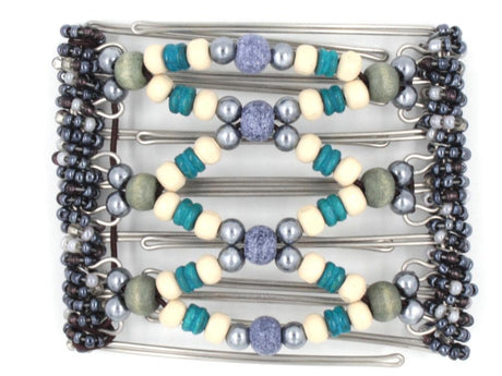 African Butterfly - 7 Tong Wire Hair Clip 220