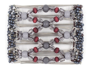 African Butterfly - 7 Tong Wire Hair Clip 223