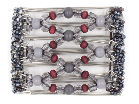 African Butterfly - 7 Tong Wire Hair Clip 223