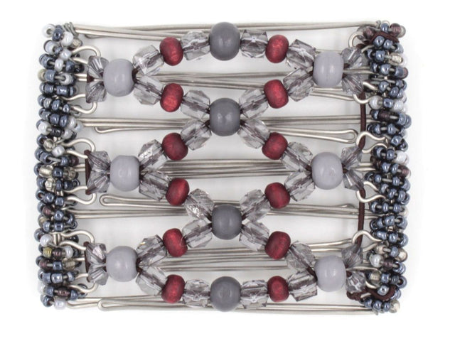 African Butterfly - 7 Tong Wire Hair Clip 223