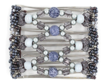 African Butterfly - 7 Tong Wire Hair Clip 226