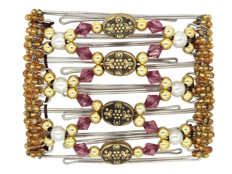 African Butterfly - 7 Tong Wire Hair Clip 228