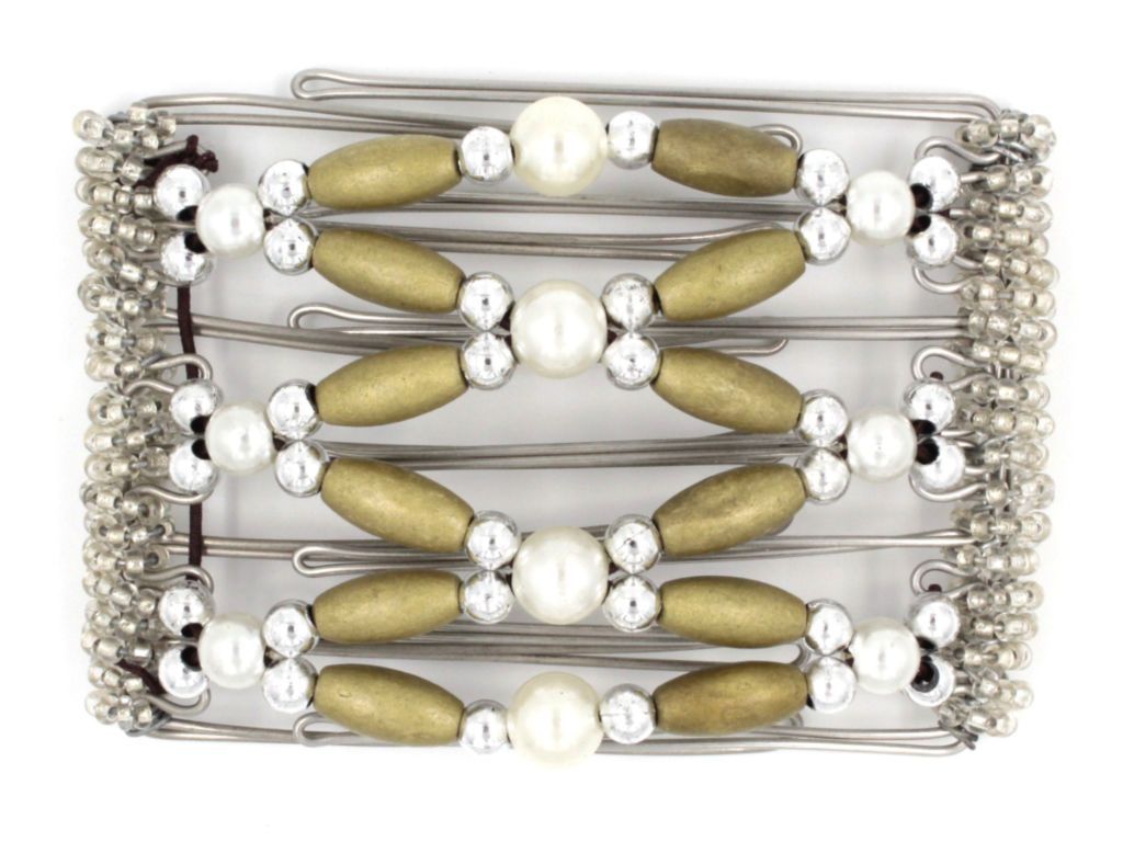 African Butterfly - 7 Tong Wire Hair Clip 237