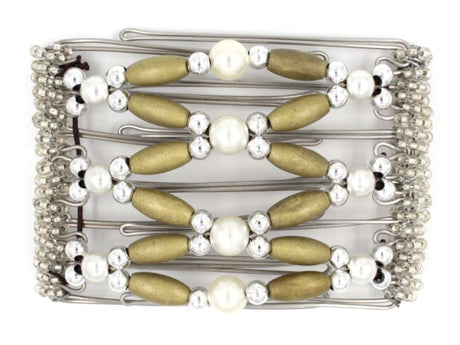 African Butterfly - 7 Tong Wire Hair Clip 237