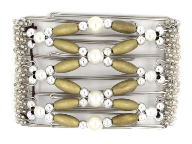 African Butterfly - 7 Tong Wire Hair Clip 237