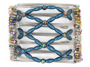 African Butterfly - 7 Tong Wire Hair Clip 239