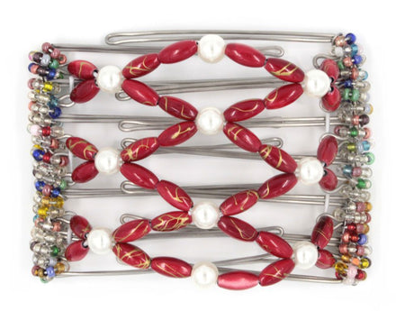 African Butterfly - 7 Tong Wire Hair Clip 242