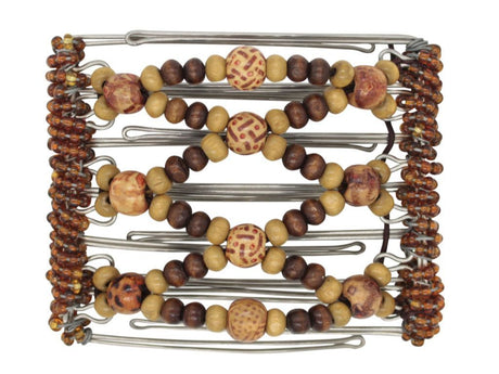 African Butterfly - 7 Tong Wire Hair Clip 243