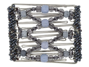 African Butterfly - 7 Tong Wire Hair Clip 253