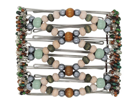 African Butterfly - 7 Tong Wire Hair Clip 254