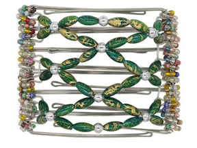 African Butterfly - 7 Tong Wire Hair Clip 261