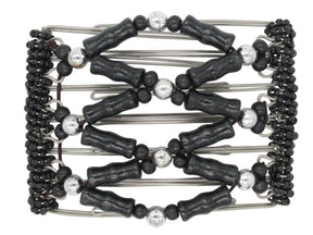 African Butterfly - 7 Tong Wire Hair Clip 266