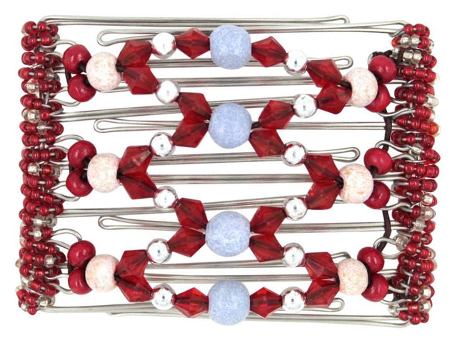 African Butterfly - 7 Tong Wire Hair Clip 275