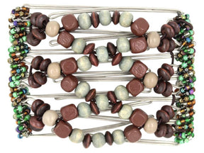 African Butterfly - 7 Tong Wire Hair Clip 280