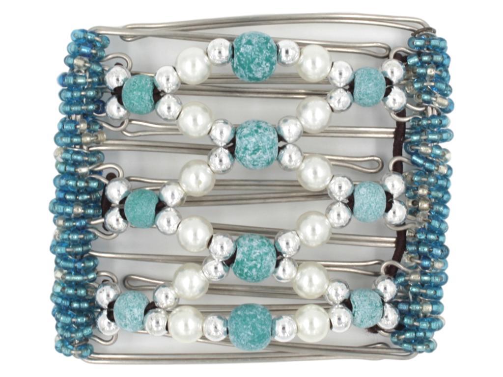 African Butterfly - 7 Tong Wire Hair Clip 291