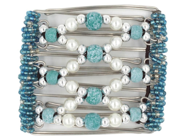 African Butterfly - 7 Tong Wire Hair Clip 291