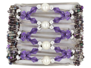 African Butterfly - 7 Tong Wire Hair Clip 292