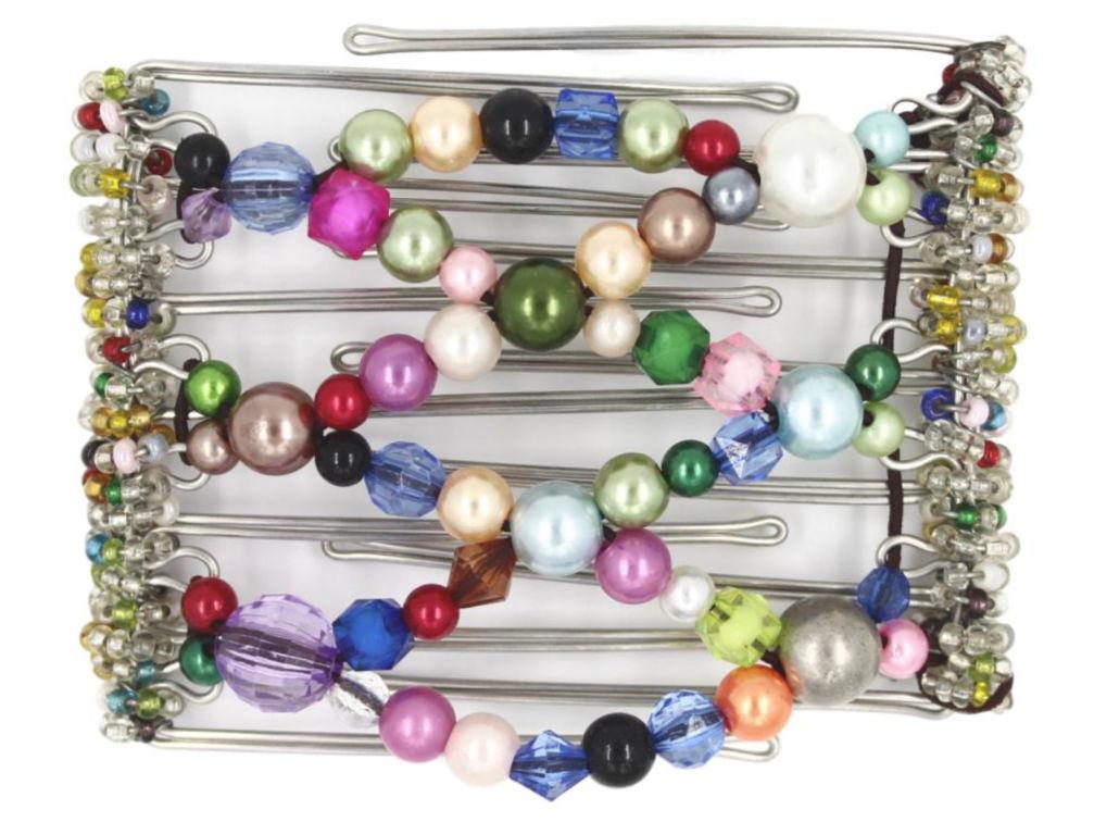 African Butterfly - 7 Tong Wire Hair Clip 293