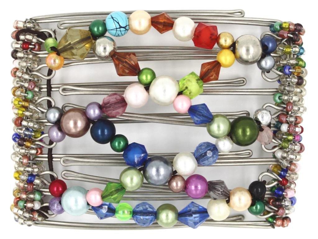 African Butterfly - 7 Tong Wire Hair Clip 298