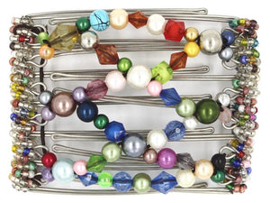 African Butterfly - 7 Tong Wire Hair Clip 298