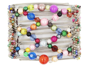 African Butterfly - 7 Tong Wire Hair Clip 303