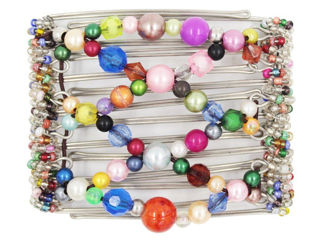 African Butterfly - 7 Tong Wire Hair Clip 303