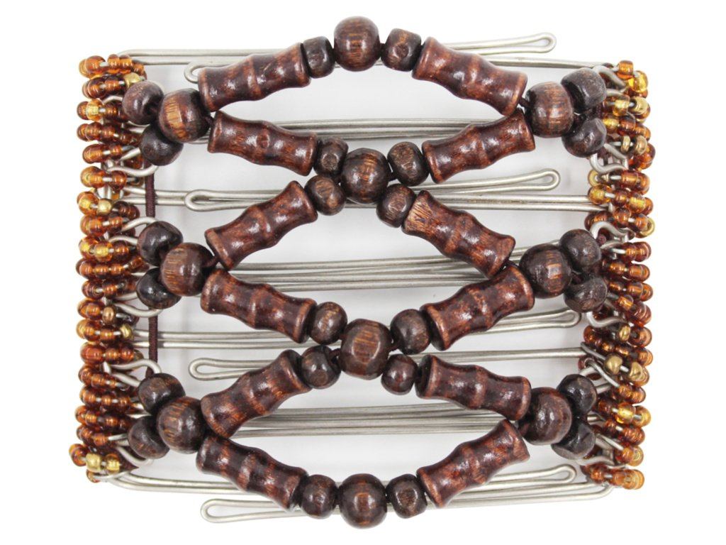 African Butterfly - 7 Tong Wire Hair Clip 307