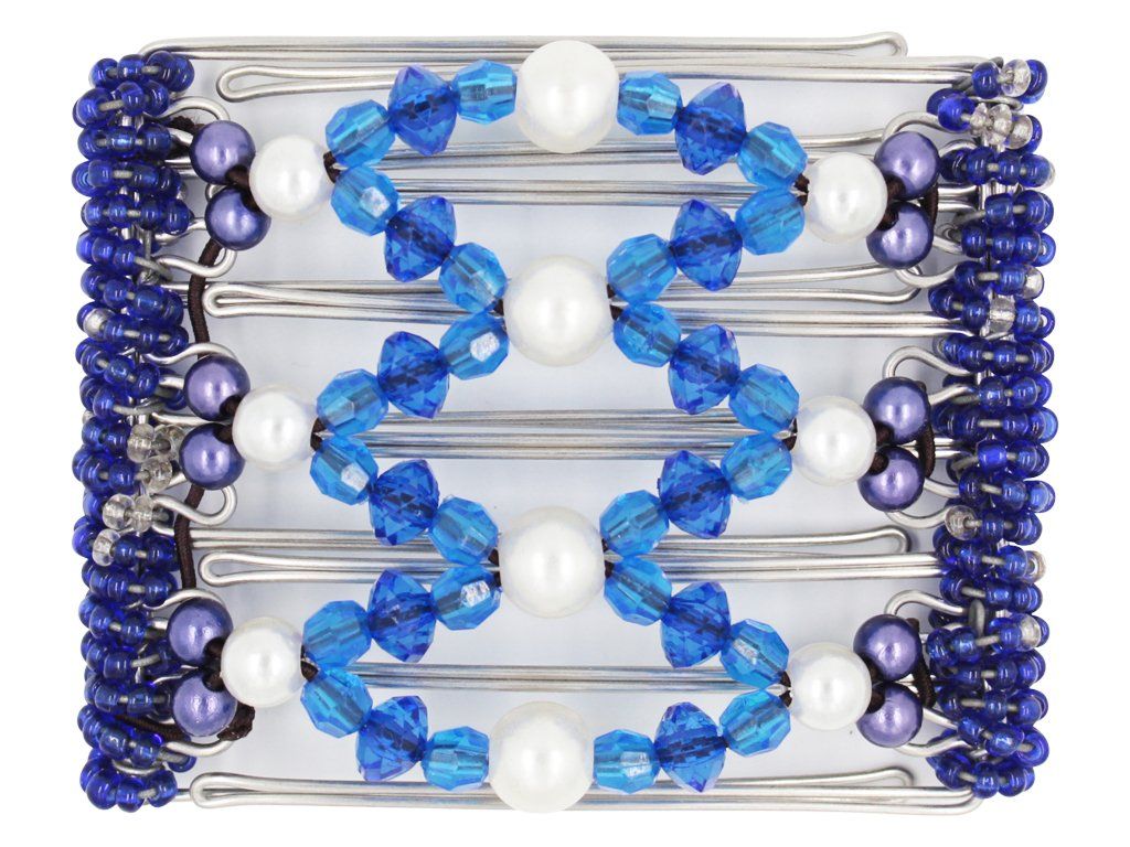 African Butterfly - 7 Tong Wire Hair Clip 312