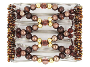 African Butterfly - 7 Tong Wire Hair Clip 315