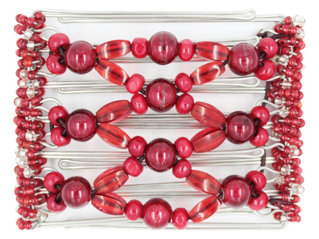 African Butterfly - 7 Tong Wire Hair Clip 316