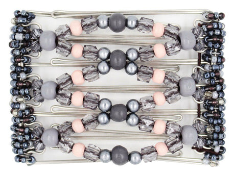 African Butterfly - 7 Tong Wire Hair Clip 318