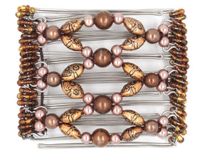 African Butterfly - 7 Tong Wire Hair Clip 326