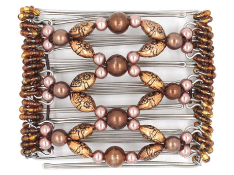 African Butterfly - 7 Tong Wire Hair Clip 326