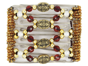 African Butterfly - 7 Tong Wire Hair Clip 330