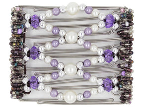 African Butterfly - 7 Tong Wire Hair Clip 338