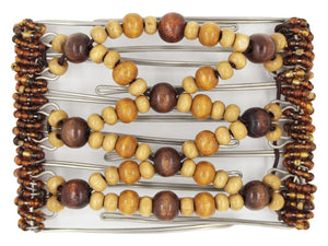 African Butterfly - 7 Tong Wire Hair Clip 340