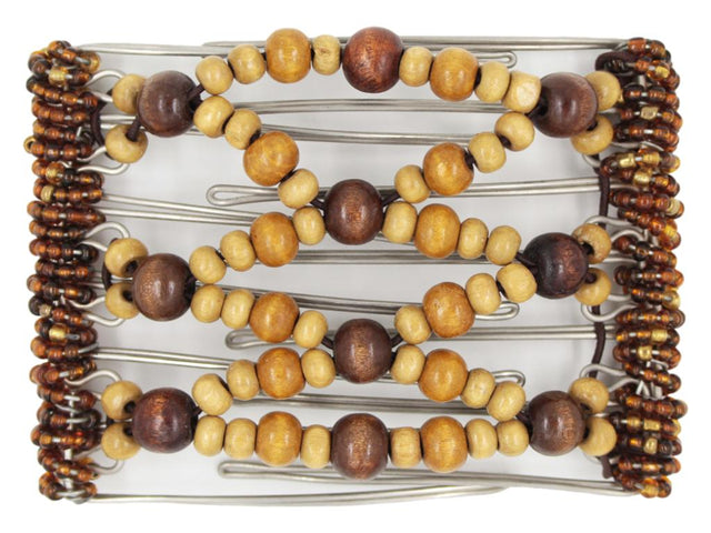 African Butterfly - 7 Tong Wire Hair Clip 340