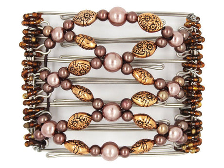 African Butterfly - 7 Tong Wire Hair Clip 346