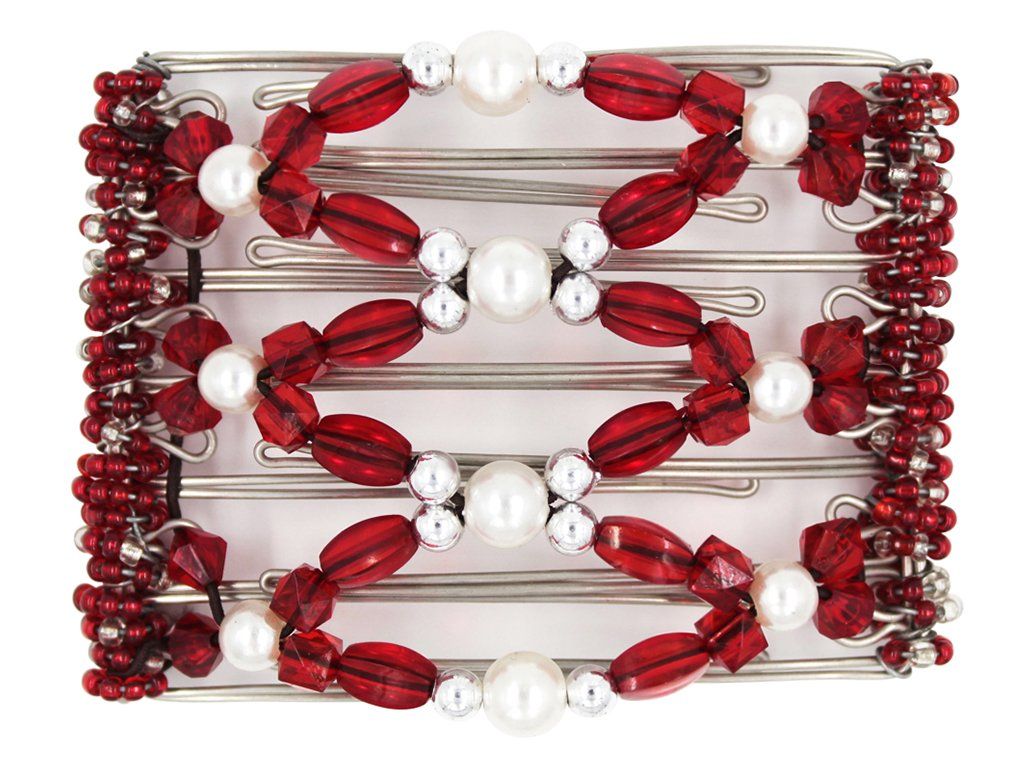 African Butterfly - 7 Tong Wire Hair Clip 350