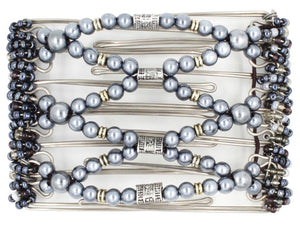 African Butterfly - 7 Tong Wire Hair Clip 351