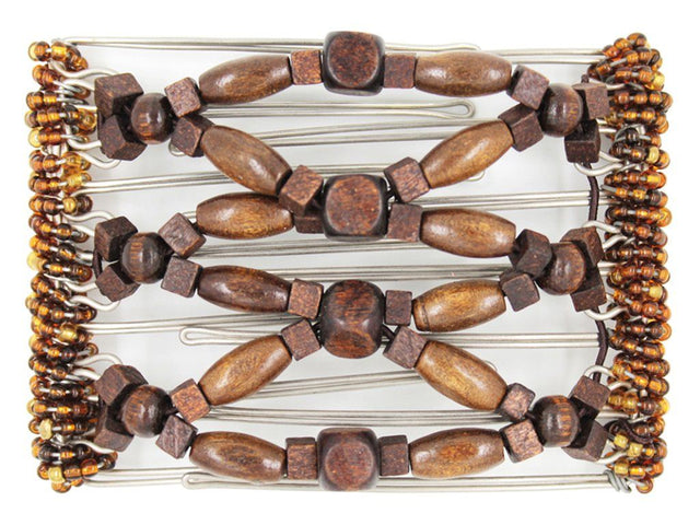 African Butterfly - 7 Tong Wire Hair Clip 353