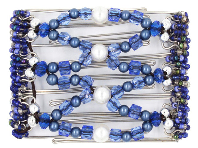 African Butterfly - 7 Tong Wire Hair Clip 354