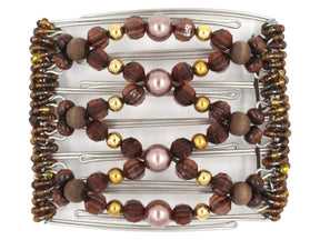 African Butterfly - 7 Tong Wire Hair Clip 372