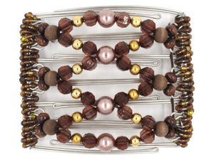 African Butterfly - 7 Tong Wire Hair Clip 372