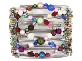 African Butterfly - 7 Tong Wire Hair Clip 378