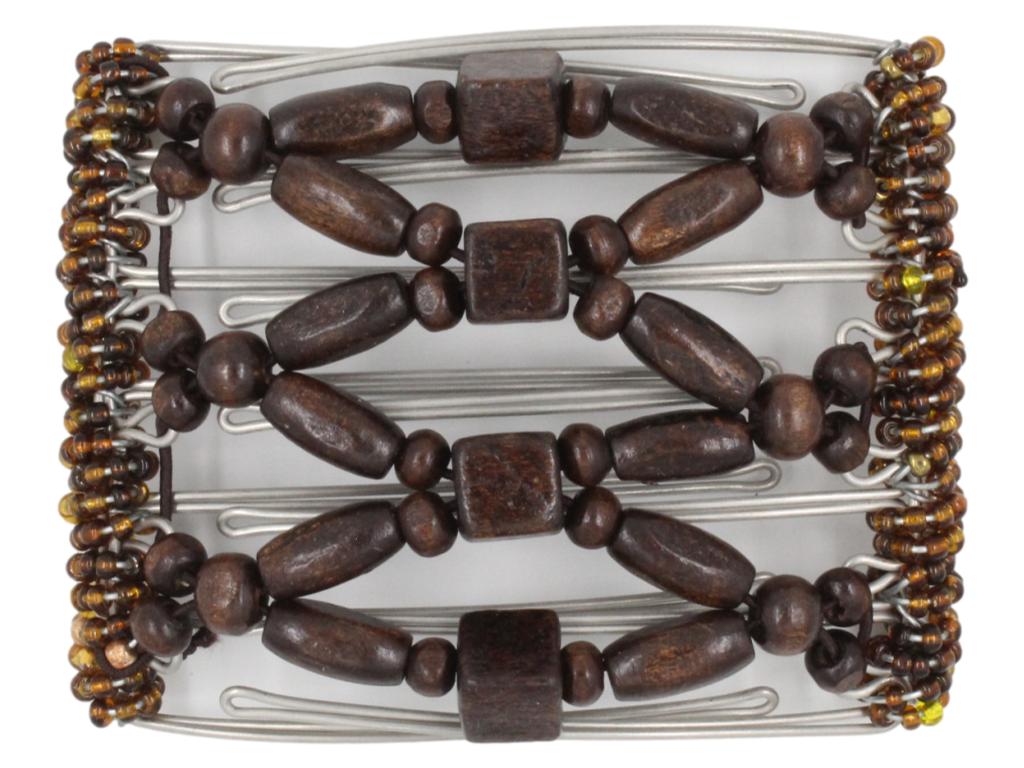 African Butterfly - 7 Tong Wire Hair Clip 379