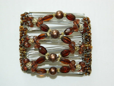 African Butterfly - 7 Tong Wire Hair Clip 81