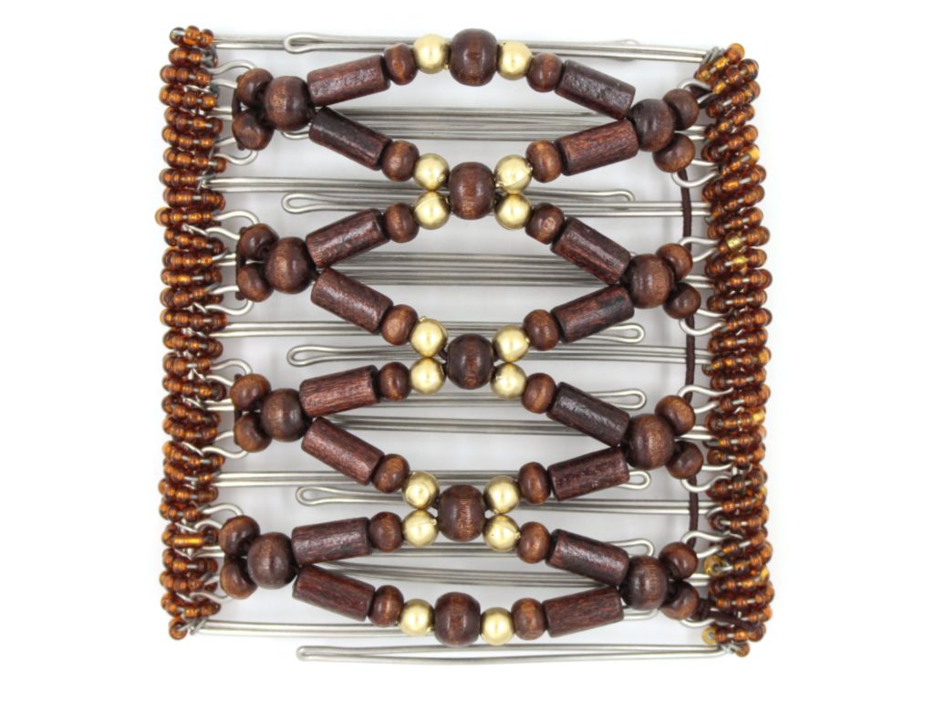 African Butterfly - 9 Tong Wire Hair Clip 303
