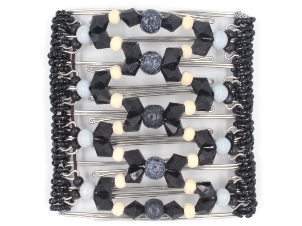 African Butterfly - 9 Tong Wire Hair Clip 317